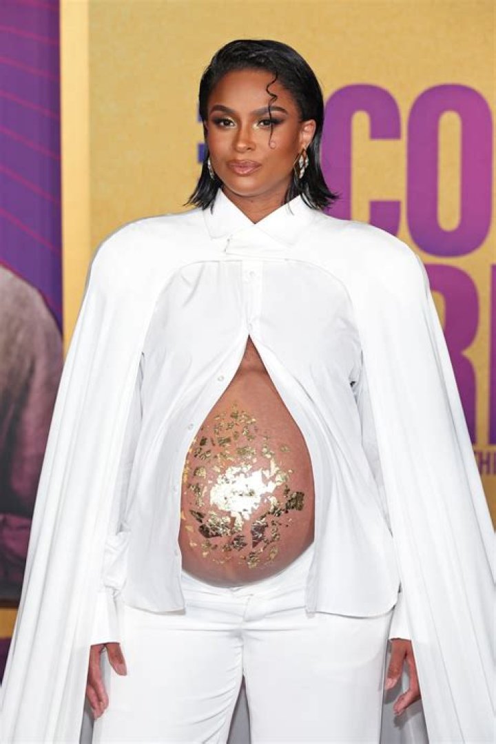 Cardi B Reveals Her Baby Bump In Gold Breastplate In ‘Rumors’ Video – Hollywood Life