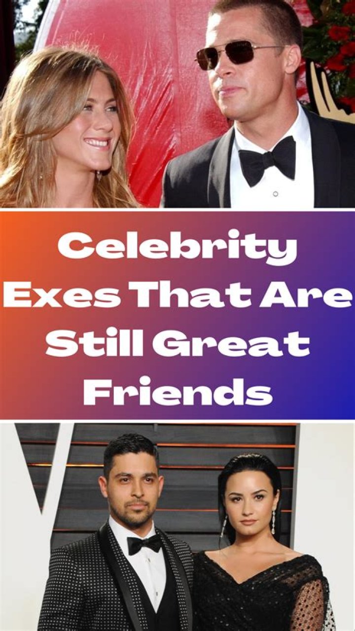 Celebrity Exes Who Stayed Friends — PICS