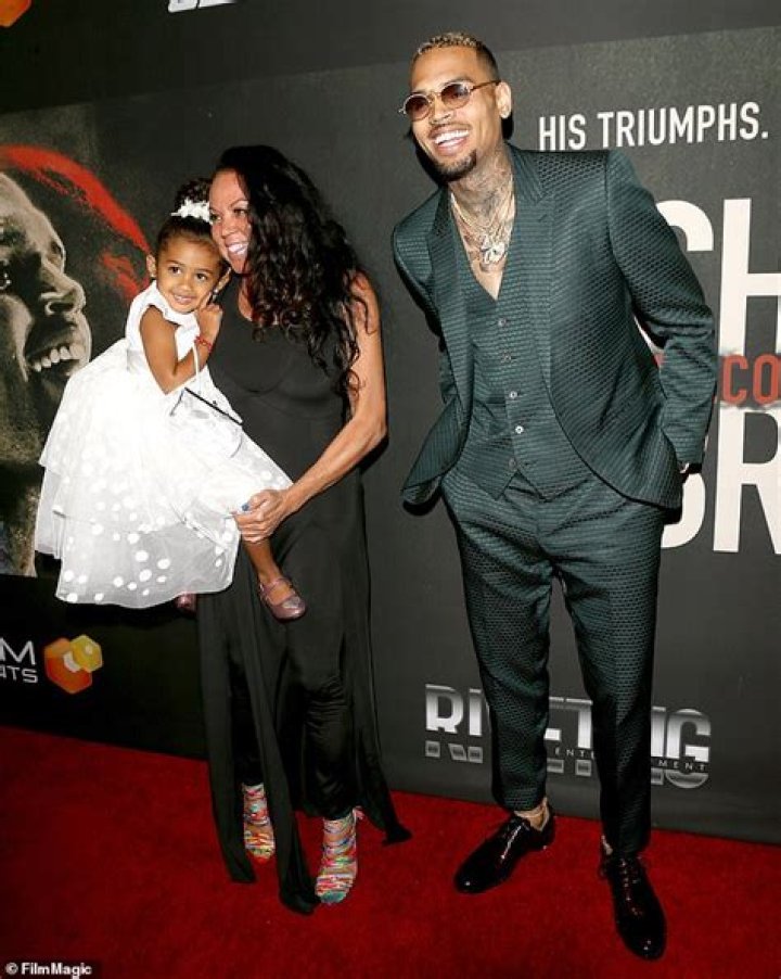 Chris Brown Furious At Nia Amey For Allowing Her Boyfriend To Imply He’s Royalty’s Dad