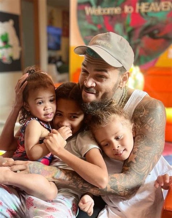 Chris Brown’s Son Aeko, 7 Mos, Falls Asleep In His Car Seat In Adorable New Pic