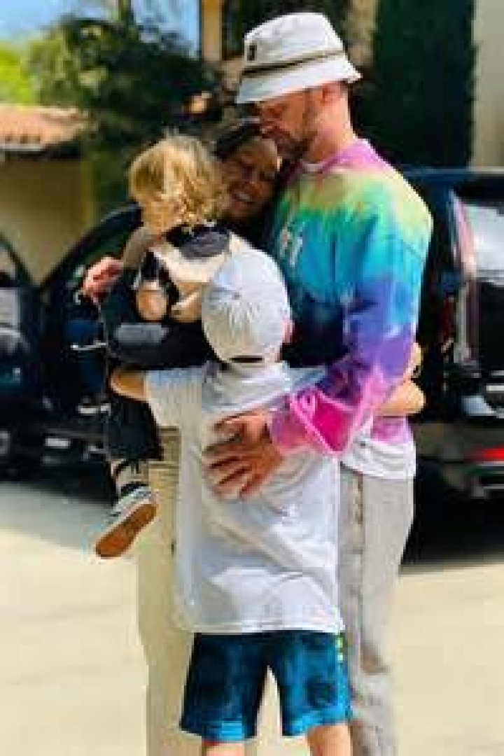 Justin Timberlake’s Son Silas, 2, Rocks The Cutest Little Man Bun Ever — Adorable Pics