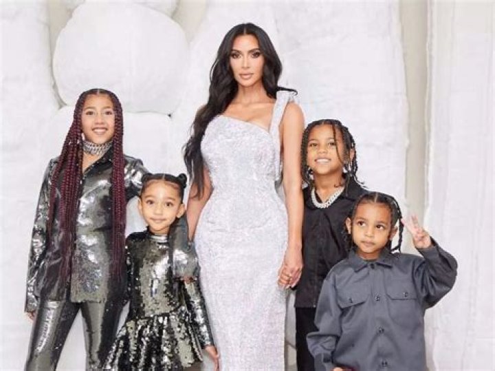 Kim Kardashian’s Kids Paint Their Faces To Look Like The Clown From ‘It’ & Her Couch Gets Ruined
