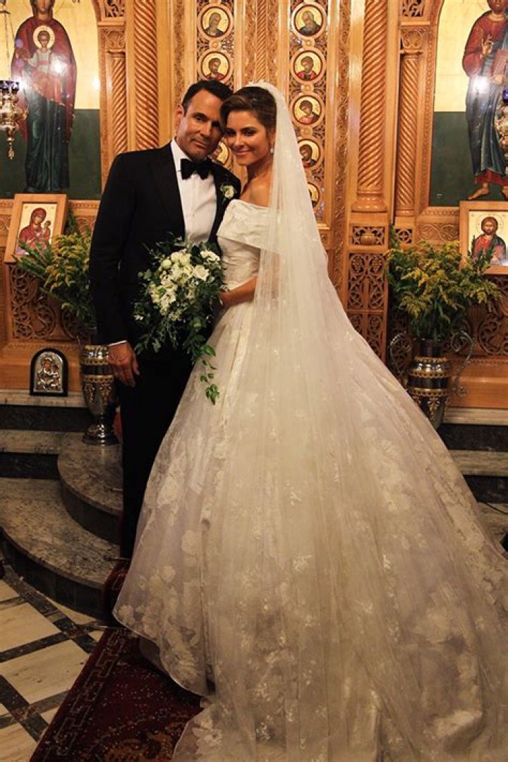 Maria Menounos’ Wedding Gown For Second Ceremony In Greece – Pics – Hollywood Life