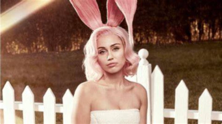 Miley Cyrus Spanked By Easter Bunny & Goes Topless In Wild Video – Hollywood Life