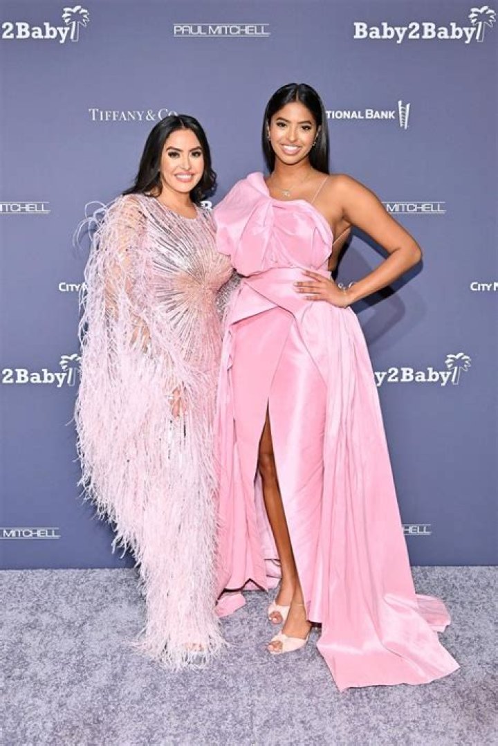 Natalia Bryant, 18, Is Gorgeous In Pink Gown For Baby2Baby Gala With Mom Vanessa & Little Sisters