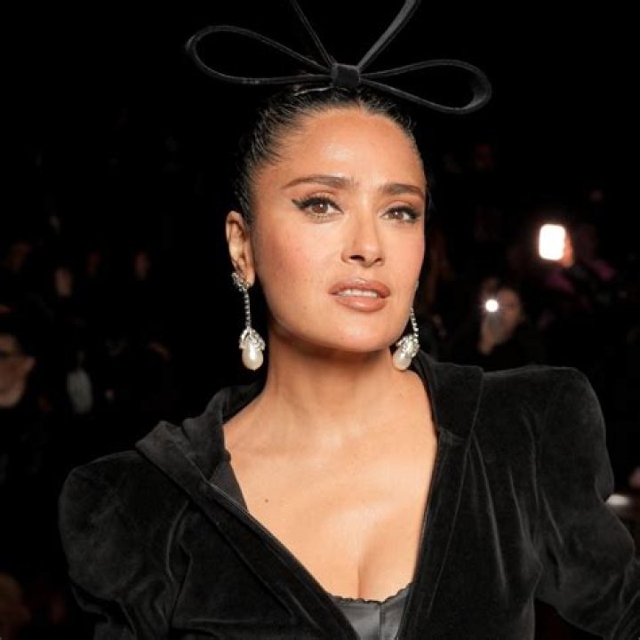 Salma Hayek, 55, Stuns In Plunging Black Dress At ‘Eternals’ Premiere With Daughter, 14