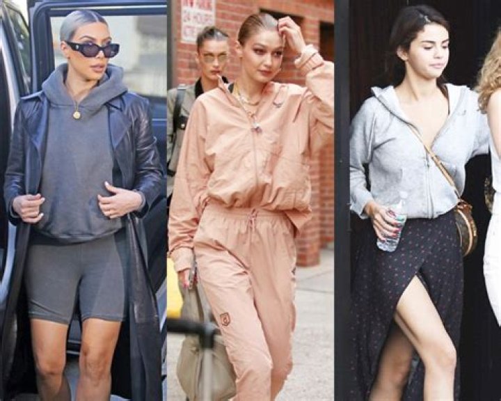 Stars Making Sweatshirts Stylish: Photos Of Kim Kardashian & More