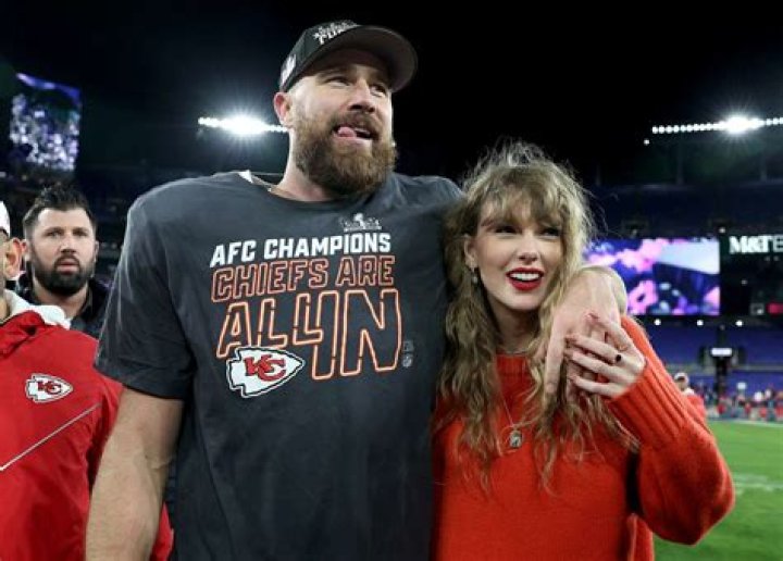 Taylor Swift Passionately Kisses Travis Kelce on the Field After Super Bowl LVIII Victory